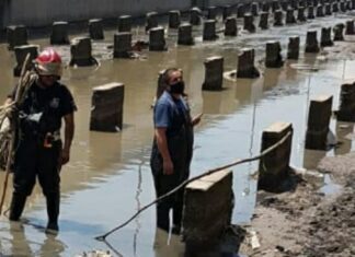 Localizan en C. Izcalli a Joven que Cayó a Canal en Atizapán