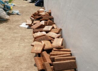 Aduanas Decomisa 627 kg de Cocaína en Pacas de Plástico Reciclado