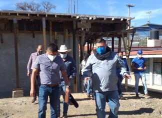 Supervisa Armando Navarrete Obras que Contribuyen a Abatir Añejos Rezagos Sociales