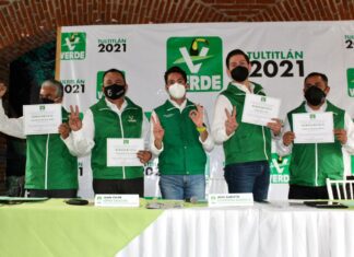 Se Adhieren al Partido Verde Juan Antonio Preciado y Juan Felipe López Callejas en Tultitlán