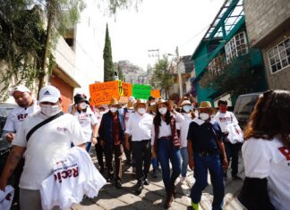 Tlalnepantla Oriente Apoya a Raciel Pérez Cruz
