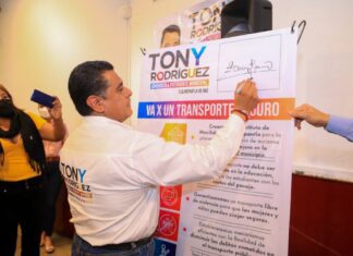 Se Suman a Campaña de Tony Rodríguez Dirigentes Transportistas de Tlalnepantla