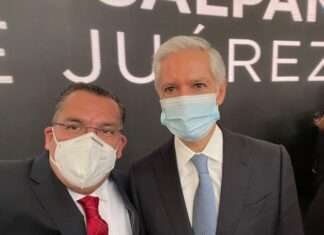 Toma protesta Mauricio Aguirre como regidor del Ayuntamiento de Naucalpan 2022-2024