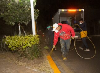 Con «Mejorando la Imagen Urbana» Realizan Mantenimiento en Tlalnepantla