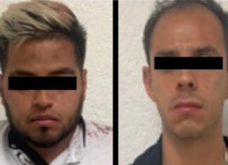 Detiene a dos hombres por su probable participación en el delito de robo con violencia