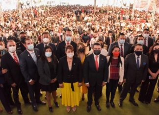 A los Cien Días de su Gobierno Marco Antonio Rodríguez Hurtado Tomó Protesta a Nuevos COPACIS