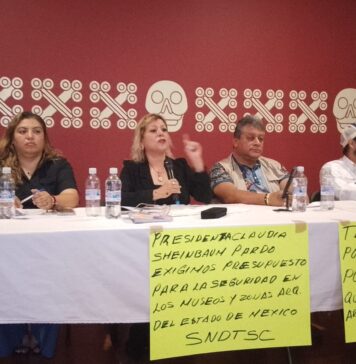 Trabajadores de las Zonas Arqueológicas del Estado de México Piden Presupuesto Para Seguridad