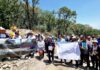 Ejidatarios de Jilotzingo defienden su territorio ante invasores de Atizapán