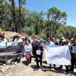 Ejidatarios de Jilotzingo defienden su territorio ante invasores de Atizapán