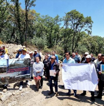 Ejidatarios de Jilotzingo defienden su territorio ante invasores de Atizapán