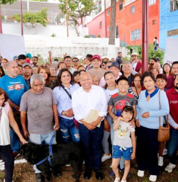 Encabeza Raciel Pérez Cruz la Recuperación de Espacios en Lomas de San Andrés Atenco