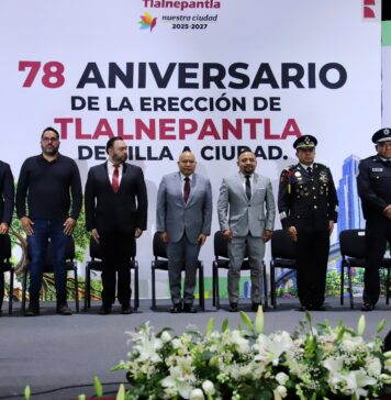 Encabeza Raciel Pérez Cruz Ceremonia del 78 Aniversario de Tlalnepantla de Villa a Ciudad