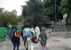 Reprimen a feministas en Ecatepec y en Atizapán, las remiten al MP