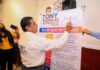 Se Suman a Campaña de Tony Rodríguez Dirigentes Transportistas de Tlalnepantla